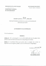 Law L/2019/0034/AN of July 04, 2019, on the Environmental Code of the Republic of Guinea thumbnail