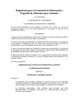 Decree No. 16.899/MAG - Regulations for the control of the preparation and sale of animal feed thumbnail