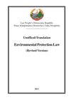 Environmental Protection Law 2013 (Revised Version No. 29/NA) thumbnail