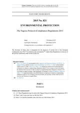 2015 No. 821 The Nagoya Protocol (Compliance) Regulations 2015 thumbnail