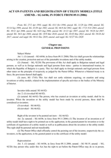 Law on Patents and Utility Models Registration thumbnail