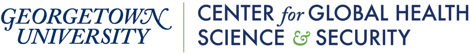 Georgetown University Center for Global Health Science and Security logo

