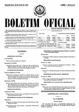 Law No. 86/IV/93 establishing the Environmental Policy. thumbnail