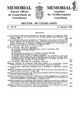 Law of 18 December 1985 relating to veterinary medicinal products thumbnail