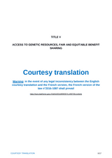 Law No. 2016-1087 on the Restoration of Biodiversity, Nature and the Countryside thumbnail