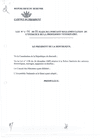 Law No. 1-06 of March 21, 2011 regulating the practice of the veterinary profession thumbnail