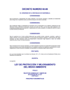 Decree No. 68-86 - Law for the protection and improvement of the environment thumbnail