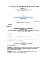 Convention on Biological Diversity (Ratification) Act thumbnail