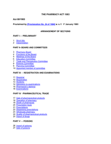 Pharmacy Act 1983 (No. 60 of 1983) thumbnail