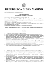 Delegated Decree No. 130 on guidelines concerning Environmental Impact Assessment thumbnail