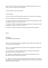 Decree No. 2001/165/PM specifying the procedures for protecting surface water and groundwater against pollution thumbnail