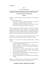 Law No. 3 - Measures on the practice of veterinary medicine in the national territory thumbnail