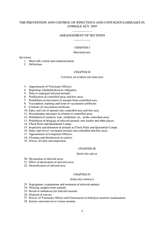 Prevention and Control of Infectious and Contagious Diseases in Animals Act, 2009 (Act No. 27 of 2009) thumbnail