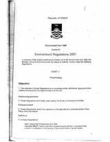 Environment Regulations 2001 thumbnail