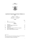 Agricultural Compounds and Veterinary Medicines Act 1997 (No. 87 of 1997) thumbnail
