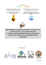 National Guidelines on the Access and Sharing of Benefits derived from the Use of Genetic resources and Associated Traditional Knowledge thumbnail