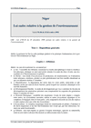 Framework Law Relating to Environmental Management n°98-56 of December 29, 1998 thumbnail