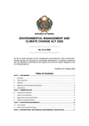 Environmental Management and Climate Change Act No. 34 of 2020 thumbnail