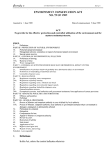 Environment Conservation Act thumbnail