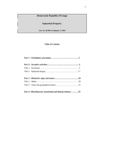 Law No. 82-001 of January 7, 1982 on Industrial Property thumbnail