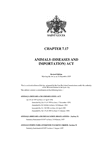 Animals (Diseases and Relocation) Regulations, 1997 (No. 9 of 1997) thumbnail