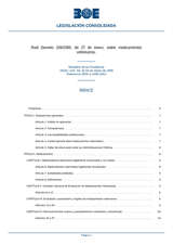 Royal Decree No. 109/1995 - Veterinary medicines thumbnail