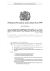 Pollution Prevention and Control Act 1999 (Chapter 24) thumbnail