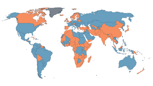 Childhood vaccination preview map