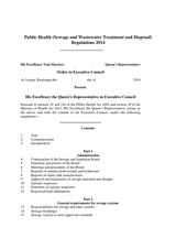 Public Health (Sewage and Wastewater Treatment and Disposal) Regulations 2014 thumbnail