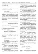 Decree No. 0076/PR of June 11, 2019 creating and organizing a High Commissioner for the Environment and Quality of Life at the Presidency of the Republic thumbnail