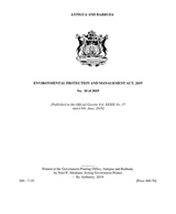 Environmental Protection and Management Act No. 10 of 2019 thumbnail