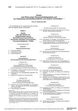 Act on the Enactment of a Veterinary Medicinal Products Act and on the Adaptation of Pharmaceutical and Other Regulations thumbnail