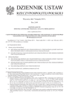 Regulation on the classification of ecological status, ecological potential, chemical status and the method of classifying the status of surface water bodies as well as environmental quality standards for priority substances thumbnail