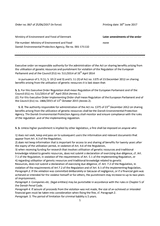 Order no. 867 Executive order on responsible authority for the administration of the Act on sharing benefits arising from the utilisation of genetic resources  thumbnail
