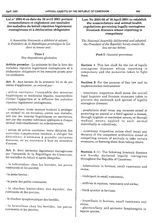 Law No. 2001-6 on the nomenclature and zoo-sanitary regulations of livestock diseases deemed legally contagious and subject to compulsory notification thumbnail