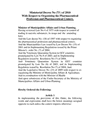 Ministerial Decree No (73) of 2010 With Respect to Organizing the Pharmaceutical Profession and Pharmaceutical Centers thumbnail