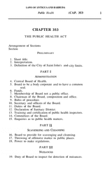 Public Health Act, Cap. 353 thumbnail