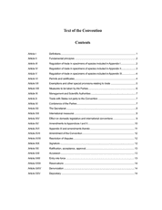 Convention on International Trade in Endangered Species of Wild Fauna and Flora (CITES) thumbnail