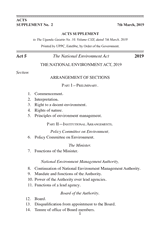 National Environment Act, 2019 thumbnail