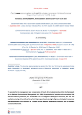 National Environmental Management: Biodiversity Act 2004 thumbnail