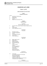 Patents Act 1992 (Act No. 1 of 1992) thumbnail