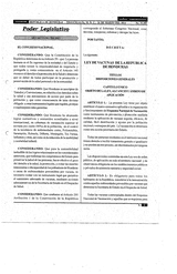 Vaccine Law of the Republic of Honduras  thumbnail