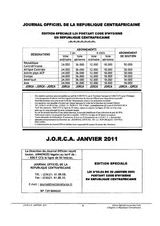 Law No. 03-04 of January 20, 2003 on the Hygiene Code in the Central African Republic thumbnail