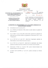 Order 2015 on the organization and operation of the environmental assessment and impact studies office (BEEEI) and determining the powers of its director thumbnail