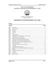 Ministry of Environment Act, 2018 thumbnail